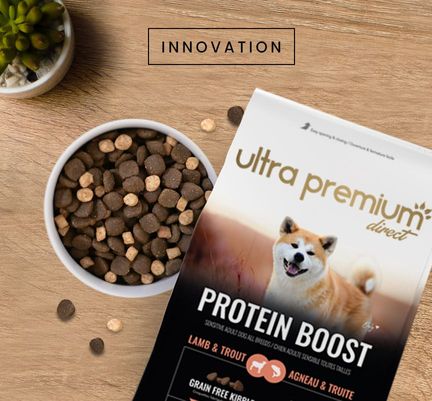 Les croquettes protein boost pour chien d'Ultra Premium Direct