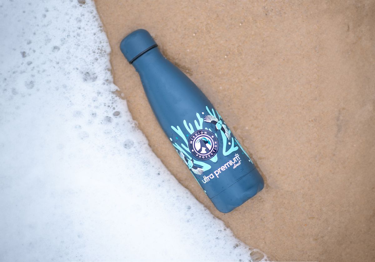 gourde réutilisable collector mission protection