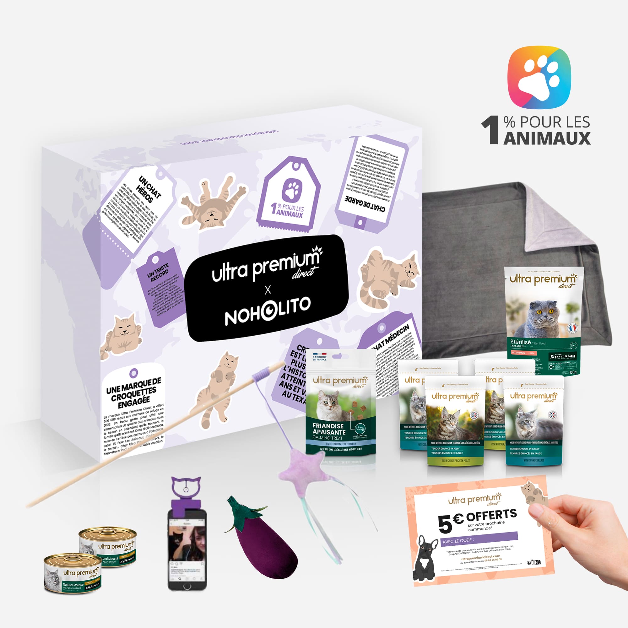 Box cadeau pour Chat