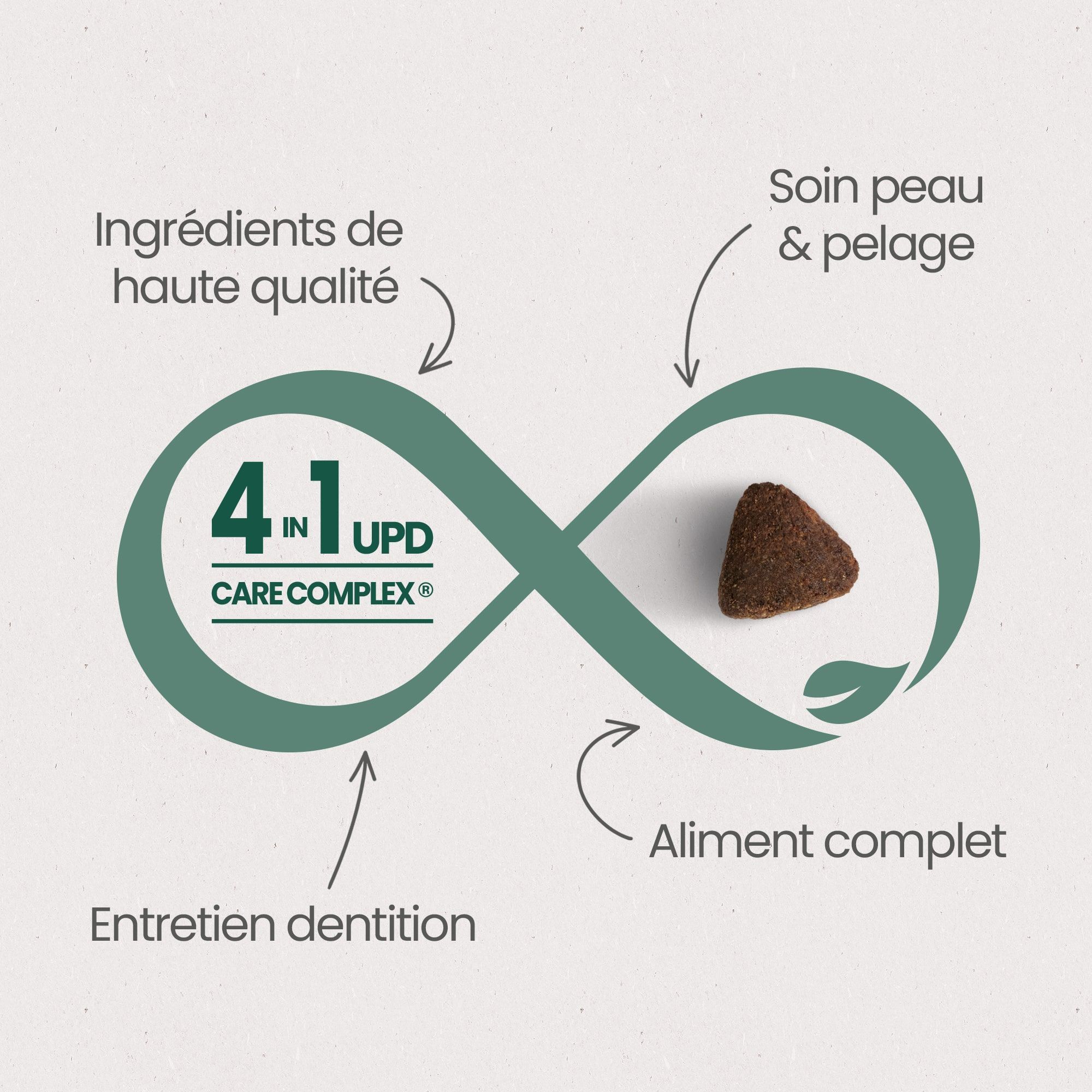 4 bienfaits de la recette de Croquettes agneau et truite crue sans céréales