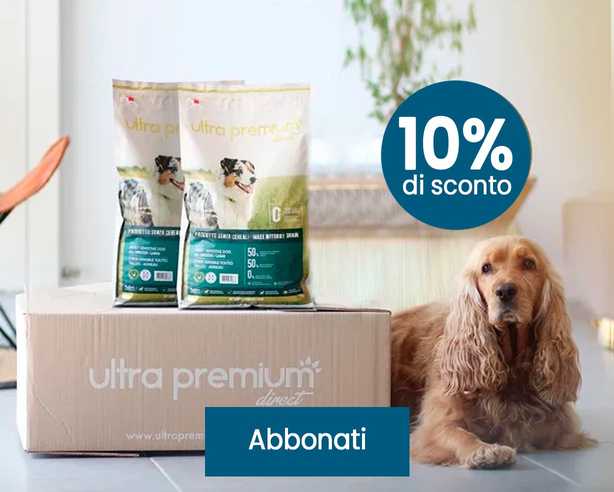 abbonamento 10% di sconto cane