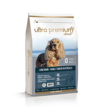 Adult SENSITIVE Agnello e riso - Crocchette Low Grain per cani sensibili di tutte le taglie