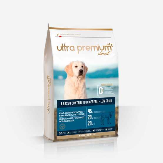 Crocchette Light Super Premium per cani sterilizzati/in sovrappeso