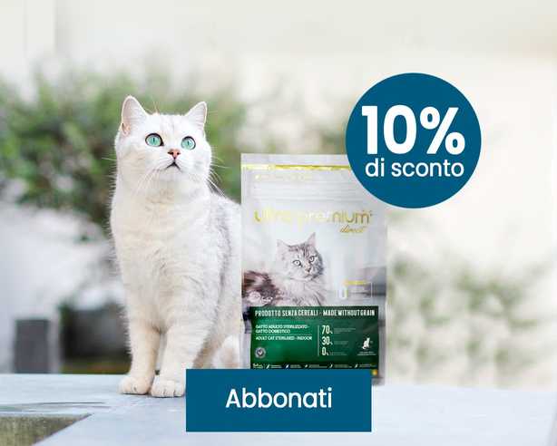 abbonamento 10% di sconto gatto