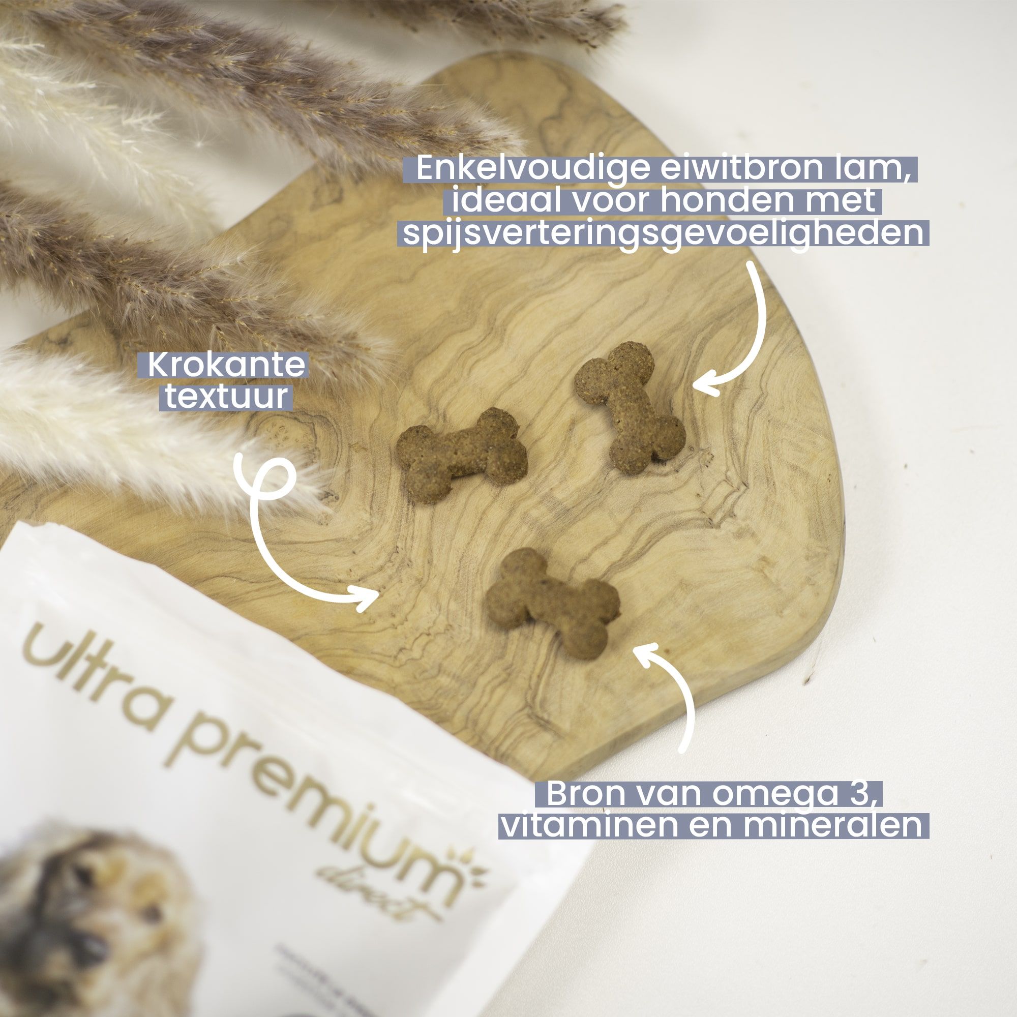 Zoom lamssnacks voor honden met een gevoelige spijsvertering + voordelen
