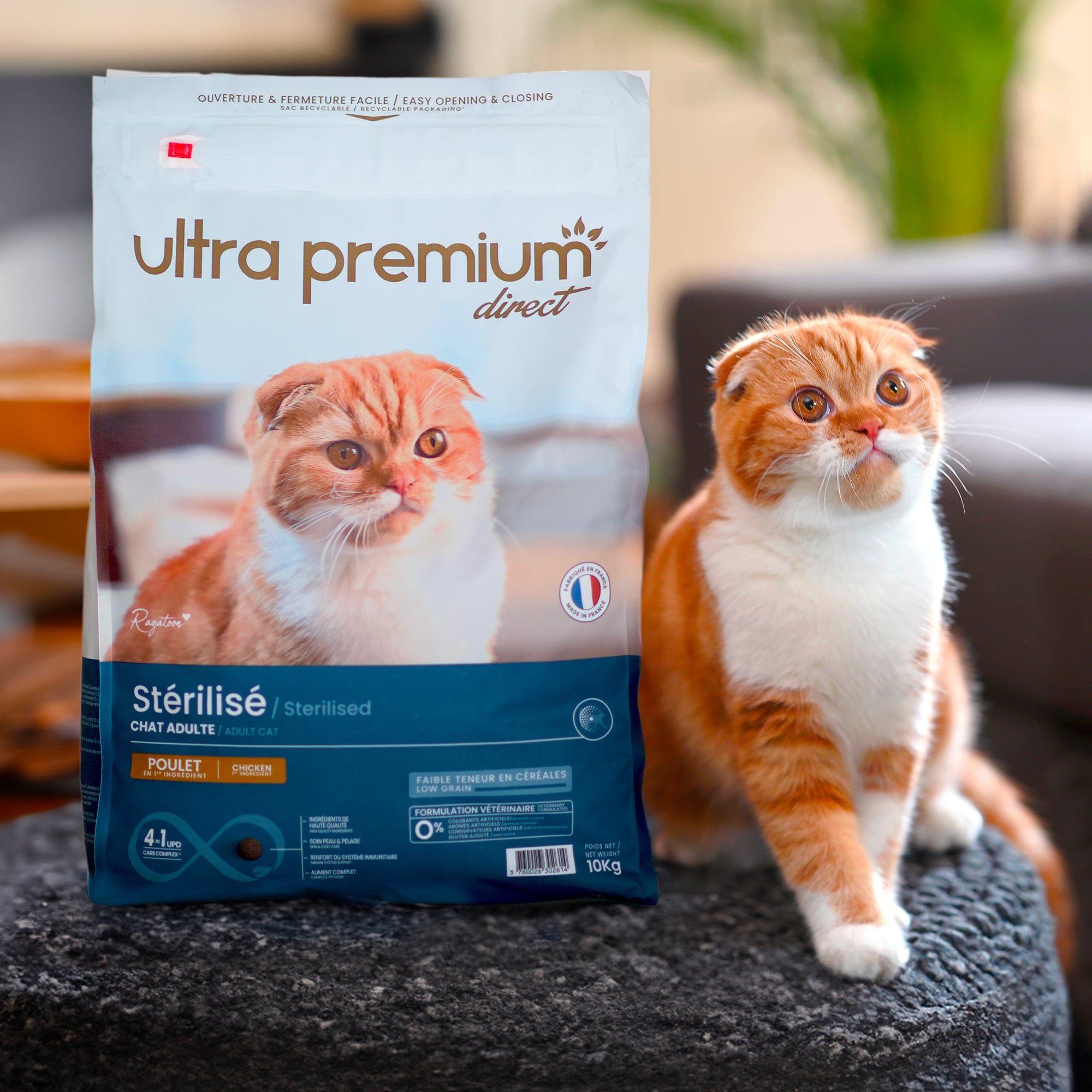 Les 4 Bienfaits Essentiels du UPD Care Complex pour une "Santé Optimale" de la croquette light pour chat adulte stérilisé