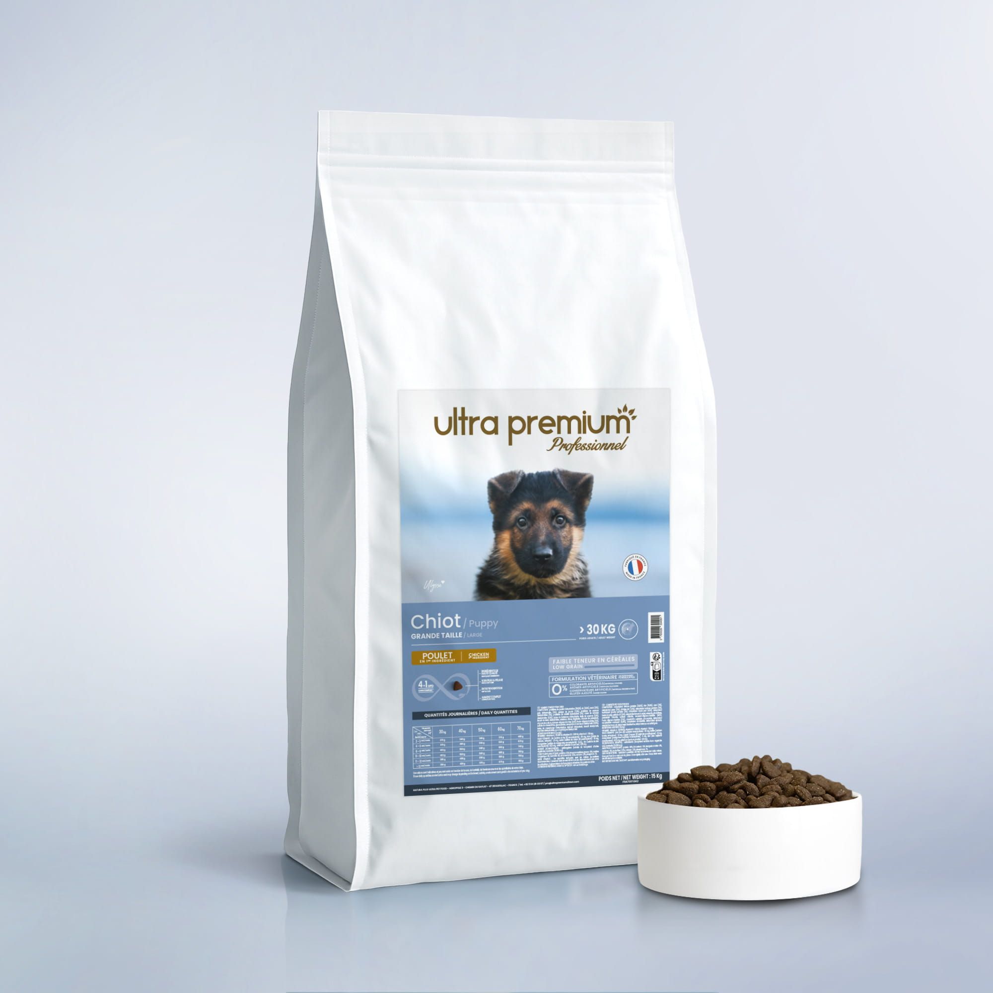 Croquettes Super Premium pour Chiot de Grande Taille