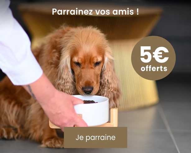 parrainage 5€ offert chien