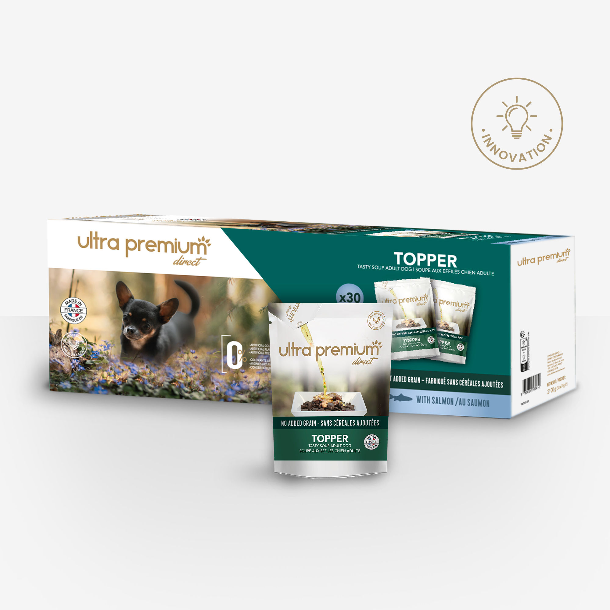 Ultra premium direct - 48 Sachets Fraîcheur pour Chat adulte