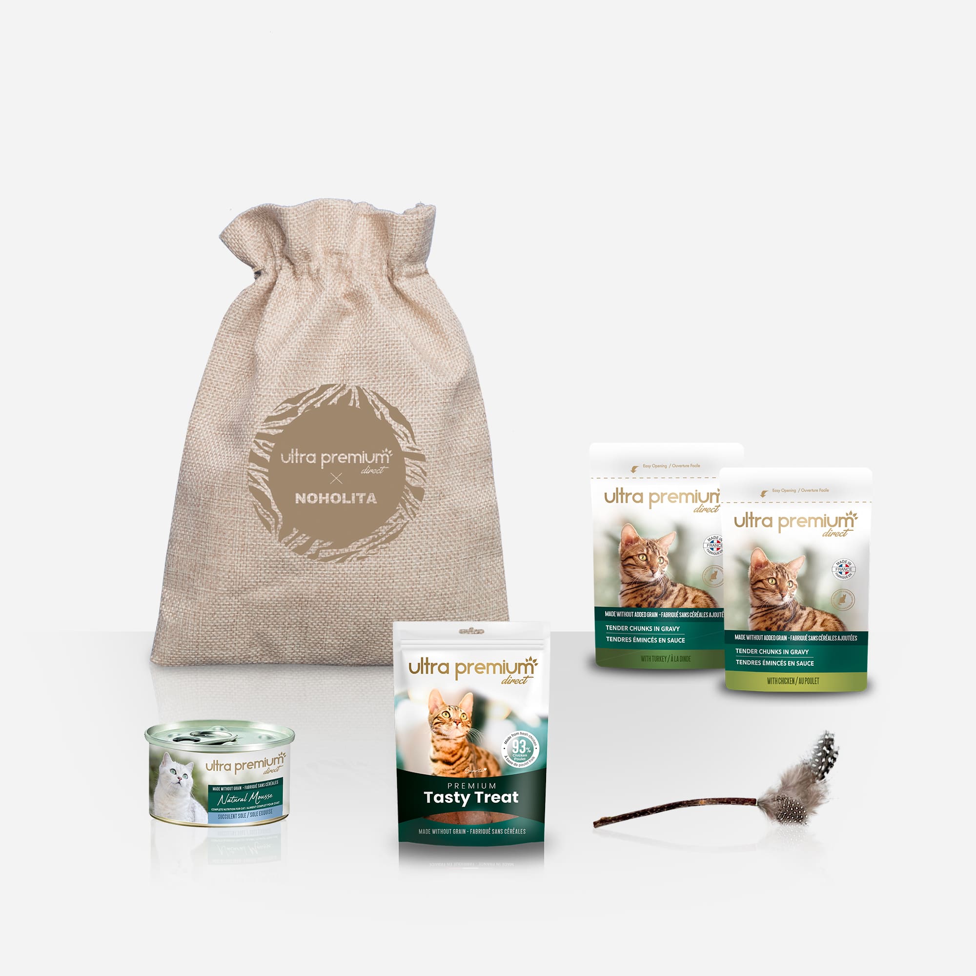 Pochette d'hiver pour chat