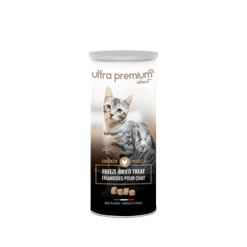 Friandises de Poulet séché à froid pour Chat - Freeze Dried Treat