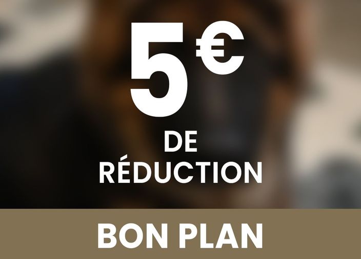 5 euros de réduction