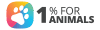 logo 1 procent voor dieren