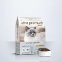 Croquettes Care pour chat adulte stérilisé système urinaire en sac de 5 kg sur fond gris clair