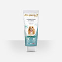 Shampoo voor alle hond, op witte achtergrond