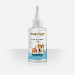 Lotion nettoyante yeux pour chien et chat