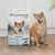 Shiba Inu naast een zak Digestion Care eendenvoer