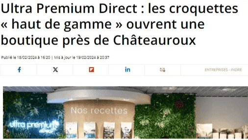 article sur la boutique ultra premium direct Châteauroux
