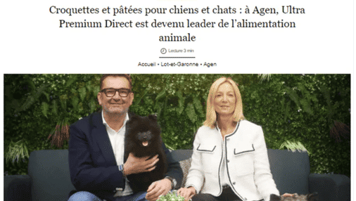 article UPD leader de l'alimentation animale