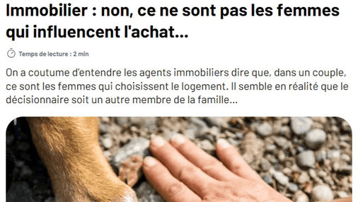 article immobilier