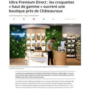 article sur la boutique ultra premium direct Châteauroux 