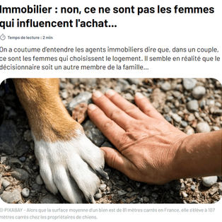 article immobilier