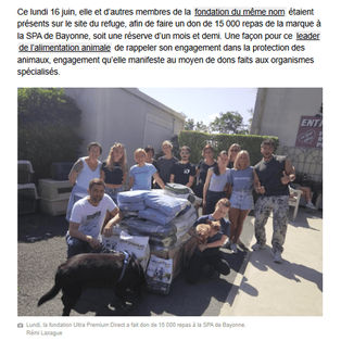 article Sud Ouest contre abandon fondation UPD