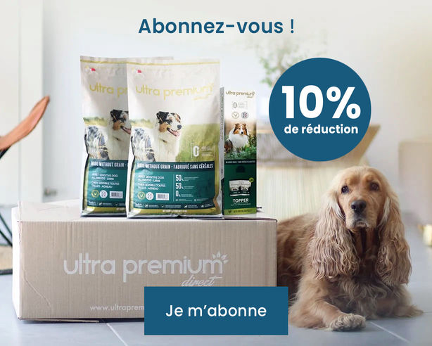 abonnement 10% de réduction chien