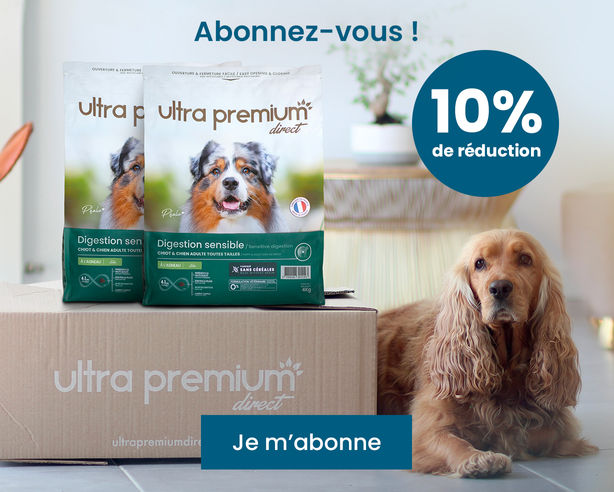 abonnement 10% de réduction chien