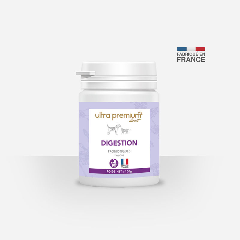 Aliment complémentaire pour chien & chat – Digestion – 100g poudre