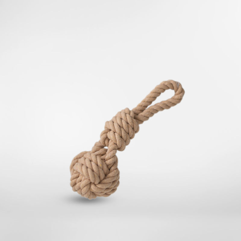 Jouet balle en corde Ultra Premium Direct sur fond blanc