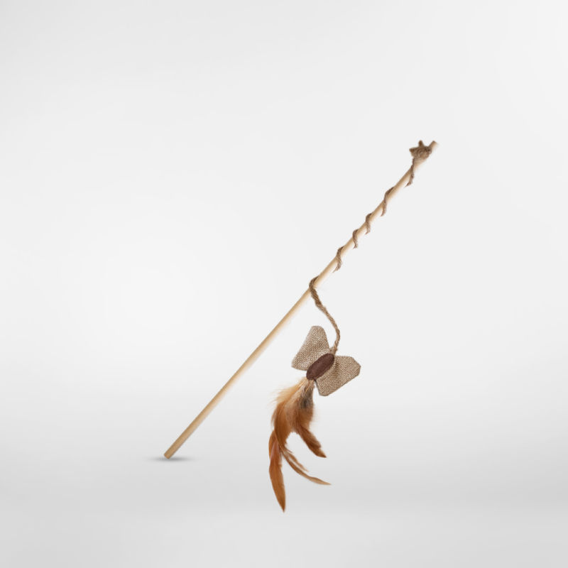 Jouet canne à pêche papillon Ultra Premium Direct sur fond blanc