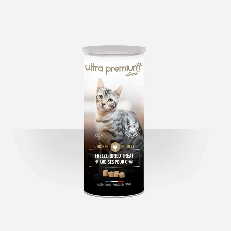 Friandises bio pour chat fabriquées en France