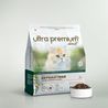 Visuel du produit "croquettes au poulet frais pour chat stérilisé" sur fond blanc